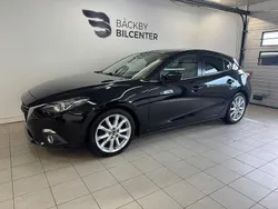 Svart Begagnad 2014 Mazda 3 Inclusive Halvkombi | 109 900 kr (Bra pris)
