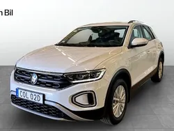 Vit Begagnad 2022 VW T-Roc Life SUV | 199 900 kr (Bra pris)
