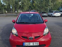 Röd Begagnad 2008 Toyota Aygo Halvkombi | 24 999 kr (Bra pris)