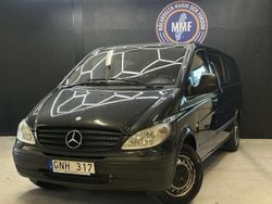 Svart Begagnad 2008 Mercedes Vito Minibuss | 84 800 kr (Dyr)