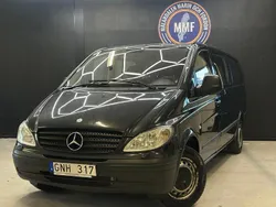 Svart Begagnad 2008 Mercedes Vito Minibuss | 84 800 kr (Dyr)