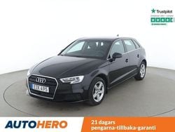 Svart Begagnad 2018 Audi A3 Sportback Halvkombi | 183 000 kr (Bra pris)