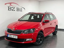 Röd Begagnad 2018 Skoda Fabia Style Kombi | 144 900 kr (Marknadspris)