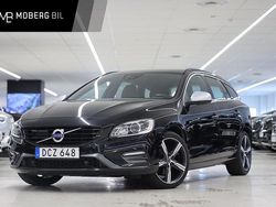 Svart Begagnad 2018 Volvo V60 R-Design Kombi | 214 900 kr