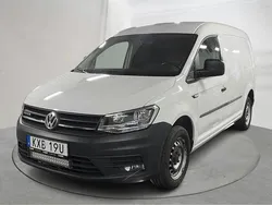 Vit Begagnad 2020 VW Caddy Minibuss | 140 000 kr