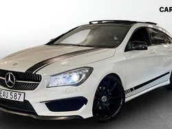 Vit Begagnad 2016 Mercedes CLA200 Shooting Brake AMG Kombi | 199 900 kr (Marknadspris)