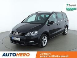 Svart Begagnad 2015 VW Sharan Minibuss | 188 000 kr (Bra pris)