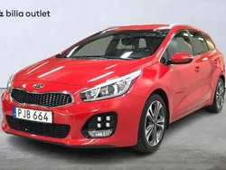 Röd Begagnad 2017 Kia Ceed Sportswagon GT-Line Kombi | 129 900 kr (Marknadspris)