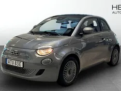 Grå (grey) Begagnad 2022 Fiat 500e Icon Cab | 199 900 kr (Bra pris)