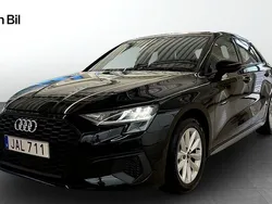 Svart Begagnad 2022 Audi A3 Sportback Proline Halvkombi | 254 000 kr (Marknadspris)