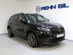 Svart Begagnad 2019 Skoda Kodiaq RS SUV | 329 000 kr (Marknadspris)
