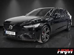 Svart Begagnad 2021 Volvo V90 R-Design Kombi | 329 900 kr (Marknadspris)