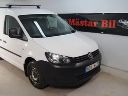 Vit Begagnad 2013 VW Caddy Minibuss | 39 900 kr (Bra pris)