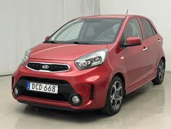 Röd Begagnad 2016 Kia Picanto Halvkombi | 103 000 kr (Marknadspris)