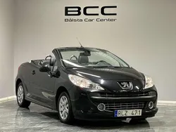 Svart Begagnad 2008 Peugeot 207 CC Cab | 29 900 kr (Bra pris)