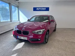Röd Begagnad 2012 BMW 118 Sport Line Halvkombi | 99 000 kr (Marknadspris)