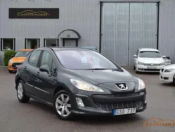 Mörkgrå (grå) Begagnad 2008 Peugeot 308 Halvkombi | 32 900 kr (Marknadspris)