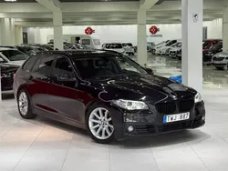 Svart Begagnad 2013 BMW 520 Sport Line Kombi | 123 900 kr (Bra pris)