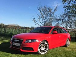 Röd Begagnad 2009 Audi A4 S-Line Kombi | 49 900 kr (Marknadspris)