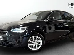 Svart (black) Begagnad 2021 Opel Corsa-e Ultimate Halvkombi | 249 900 kr (Dyr)