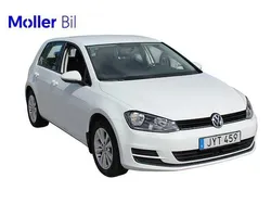 Vit (pure white) Begagnad 2016 VW Golf VII Sedan | 149 000 kr (Marknadspris)