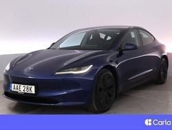 Blå Begagnad 2024 Tesla Model 3 Long Range AWD Sedan | 485 900 kr (Dyr)