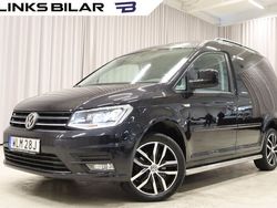 Svart (deep black pärleffekt) Begagnad 2019 VW Caddy Minibuss | 199 700 kr (Dyr)