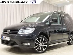 Svart (deep black pärleffekt) Begagnad 2019 VW Caddy Minibuss | 239 900 kr