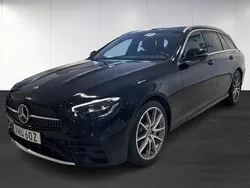 Svart (black) Begagnad 2021 Mercedes E220 Kombi | 379 900 kr (Bra pris)