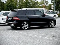 Svart Begagnad 2013 Mercedes ML350 AMG line SUV | 139 900 kr (Superpris)