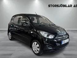 Svart Begagnad 2011 Hyundai i10 Premium Halvkombi | 59 000 kr (Dyr)
