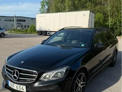 Svart Begagnad 2016 Mercedes E220 Avantgarde Kombi | 160 000 kr (Dyr)