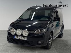 Svart Begagnad 2014 VW Caddy Minibuss | 129 500 kr (Dyr)