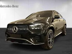 Svart Ny 2025 Mercedes GLE350e Premium Sportkupé | 1 178 950 kr (Marknadspris)