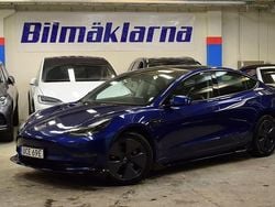 Blå Begagnad 2021 Tesla Model 3 Long Range AWD Sedan | 239 000 kr (Bra pris)