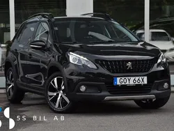 Svart Begagnad 2019 Peugeot 2008 GT-line SUV | 164 900 kr (Bra pris)