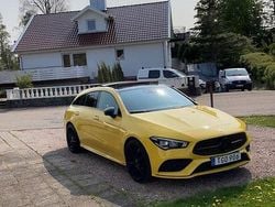 Gul Begagnad 2020 Mercedes CLA220 Shooting Brake AMG Kombi | 285 000 kr (Bra pris)