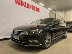 Svart (svartmetallic) Begagnad 2018 VW Passat GT Kombi | 189 900 kr (Marknadspris)