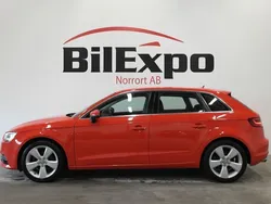 Röd Begagnad 2013 Audi A3 Sportback Sport Halvkombi | 109 800 kr (Bra pris)