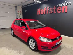 Röd Begagnad 2014 VW Golf VII Halvkombi | 99 900 kr (Marknadspris)