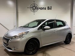 Ljusgrå Begagnad 2014 Peugeot 208 Halvkombi | 89 900 kr (Lite dyr)