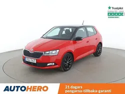 Röd Begagnad 2018 Skoda Fabia Style Halvkombi | 161 000 kr (Marknadspris)