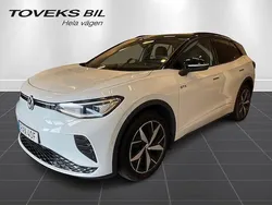 Vit (glacier white metallic bl) Begagnad 2023 VW ID.4 GTX SUV | 470 000 kr (Dyr)