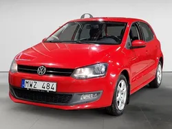 Röd Begagnad 2012 VW Polo Halvkombi | 69 900 kr (Marknadspris)