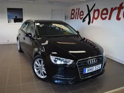 Svart Begagnad 2015 Audi A3 Sportback Ambition Halvkombi | 139 900 kr (Marknadspris)