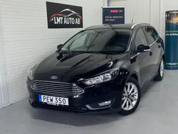 Svart Begagnad 2016 Ford Focus Titanium Kombi | 89 900 kr (Bra pris)