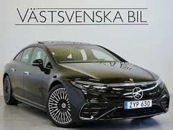 Svart Begagnad 2022 Mercedes EQS450+ Advanced Plus Halvkombi | 649 000 kr