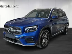 Blå Ny 2024 Mercedes GLB220 AMG SUV | 559 900 kr (Marknadspris)
