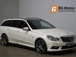 Vit Begagnad 2010 Mercedes E220 Avantgarde Kombi | 139 900 kr (Dyr)