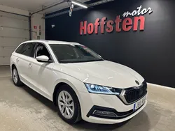 Vit Begagnad 2021 Skoda Octavia Style Kombi | 214 900 kr (Bra pris)